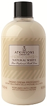 Кремова піна для ванни - Atkinsons Natural White Parfumed Bath Foam — фото N1