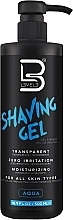 Духи, Парфюмерия, косметика Гель для бритья увлажняющий - Level3 Transparent Shaving Gel Aqua