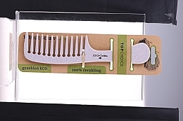 Парфумерія, косметика Гребінець для волосся, 60625, кремовий - Top Choice Eco Hair Brush