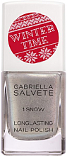 Парфумерія, косметика Лак для нігтів - Gabriella Salvete Winter Time Longlasting Nail Polish