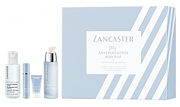 Духи, Парфюмерия, косметика Набор - Lancaster My Antipollution Routine (serum/30ml + f/cr/50ml + primer/10ml + mic/water/100ml)