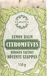 Мыло холодного отжима "Лемонграсс" - Yamuna Lemon Balm Cold Pressed Soap — фото N1