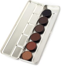 Духи, Парфюмерия, косметика Палитра сухих теней, 6 цветов - Make-Up Atelier Paris Palette Eyeshadow