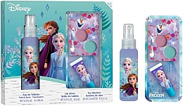 Духи, Парфюмерия, косметика EP Line Disney Frozen - Набор (edt/100ml + lip/gloss/6ml + eye/shadow/4.4g)