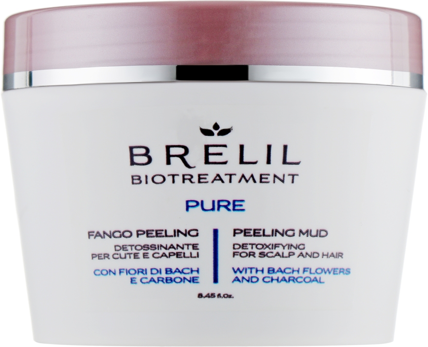 Очищающий грязевой пилинг для волос - Brelil Bio Traitement Pure Peeling Mud