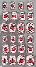 Накладные ногти для детей "Божья коровка", 966 - Deni Carte Magic Miss Tips — фото N2