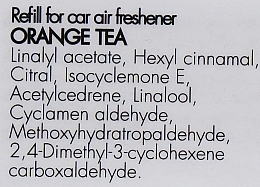 Картридж для аромадифузора в авто "Апельсиновий чай" - Millefiori Milano Icon Refill Orange Tea — фото N2