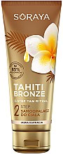 Духи, Парфюмерия, косметика Лосьон-автозагар для тела - Soraya Tahiti Bronze 2 Step Lotion for Light Skin