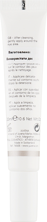 Антивозрастной крем для области вокруг глаз - Juvena Skin Specialists Anti-Age Miracle Eye Cream (тестер) — фото N2