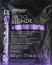 Парфумерія, косметика Посилений освітлювальний порошок для волосся - Dikson Dikso Blonde Bleaching Powder Up To 9 (зіп-пакет)