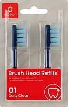 Насадка к электрической зубной щетке - Oclean PW03 Brush Head Blue — фото N1