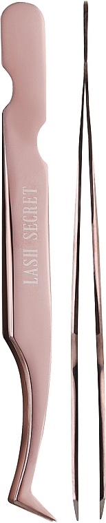 Пинцет L, розовое шампанское - Vivienne Lash Secret — фото N1