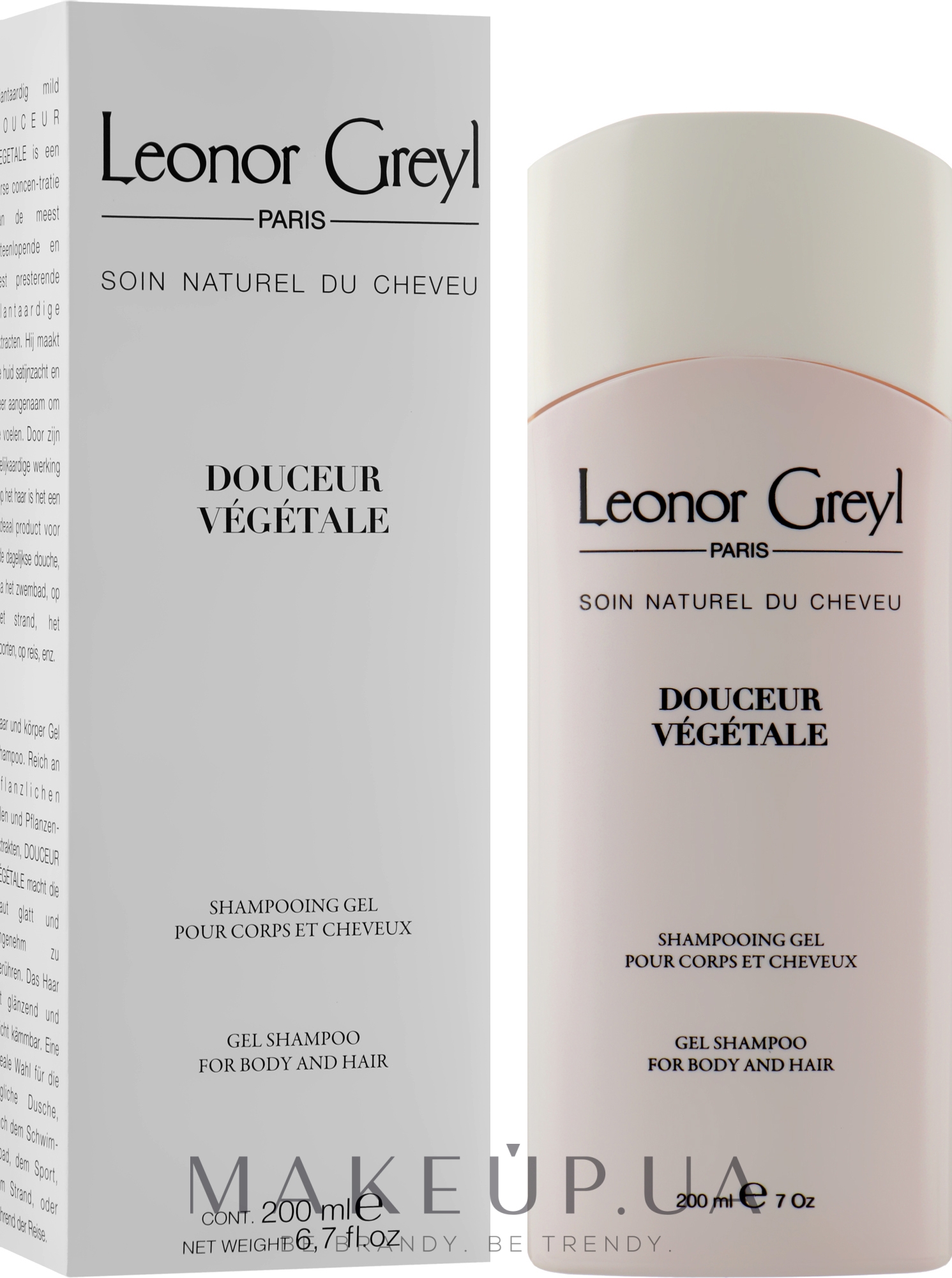Крем-шампунь для тела и волос - Leonor Greyl Douceur Vegetale — фото 200ml