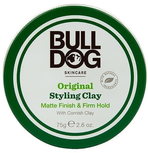 Глина для укладки - Bulldog Skincare Original Styling Clay Matte Finish & Firm Hold — фото N1