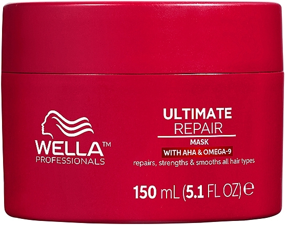 Крем-маска для всех типов волос - Wella Professionals Ultimate Repair Mask With AHA & Omega-9 — фото N3