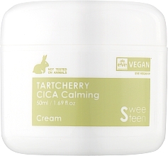 Парфумерія, косметика Антиоксидантний заспокійливий крем для обличчя - Sweeteen Tartcherry Cica Calming Cream