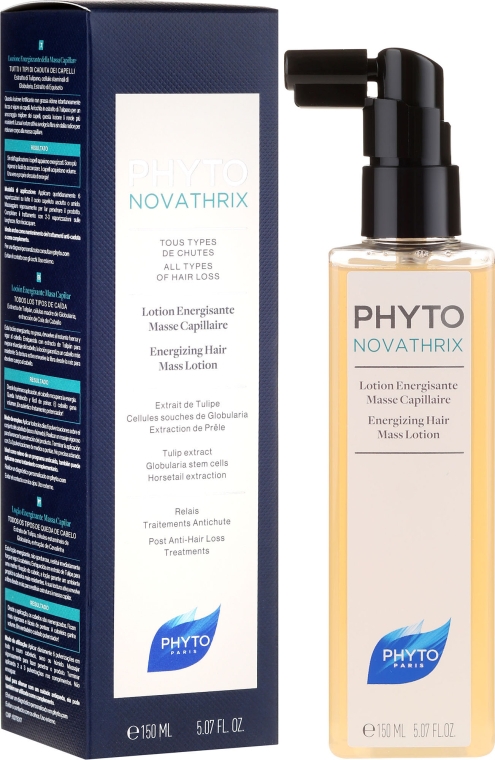 Бодрящее ухаживающее средство против выпадения волос - Phyto PhytoNovathrix Energizing Hair Mass Lotion — фото N2