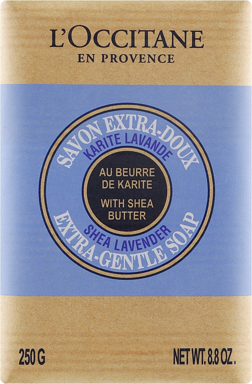 Мыло "Масло ши и лаванда" - L'Occitane Karite Lavande Shea Lavender Butter Extra Gentle Soap