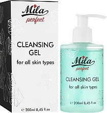 УЦІНКА Гель очищуючий для обличчя - Mila Perfect Cleansing Gel * — фото N2