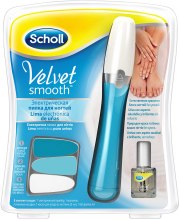 Духи, Парфюмерия, косметика Электрическая пилка для ногтей - Scholl Velvet Smooth Nail Care System