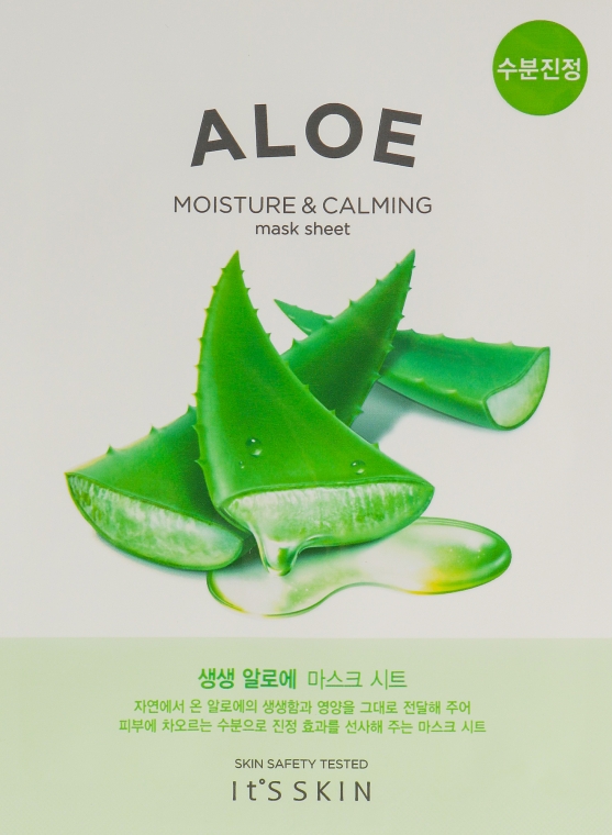 Тканинна маска - It's Skin The Fresh Aloe Mask Sheet — фото N1