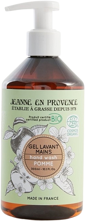 Гель для миття рук з ароматом зеленого яблука - Jeanne En Provence Hand Wash — фото N1