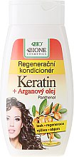 Парфумерія, косметика Відновлювальний кондиціонер для волосся - Bione Cosmetics Keratin + Argan Oil Regenerative Conditioner With Panthenol