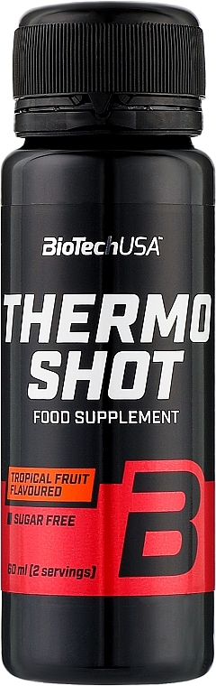 Жидкий жиросжигатель "Тропические фрукты" - BioTechUSA Thermo Shot Food Supplement — фото N1