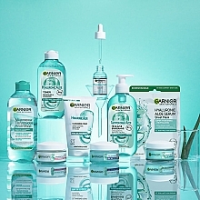 УЦЕНКА Гиалуроновый алоэ-гель для умывания для всех типов кожи - Garnier Skin Naturals Hyaluronic Aloe Gel Wash * — фото N3