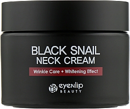 Духи, Парфюмерия, косметика Крем для шеи антивозрастной - Eyenlip Black Snail Neck Cream