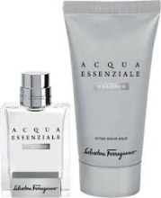 Духи, Парфюмерия, косметика Salvatore Ferragamo Acqua Essenziale Colonia - Набор (edt/5ml + sh/gel/50ml)