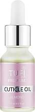 Парфумерія, косметика Олія для кутикули "Мигдаль" - Tufi Profi Premium Cuticle Oil Almond