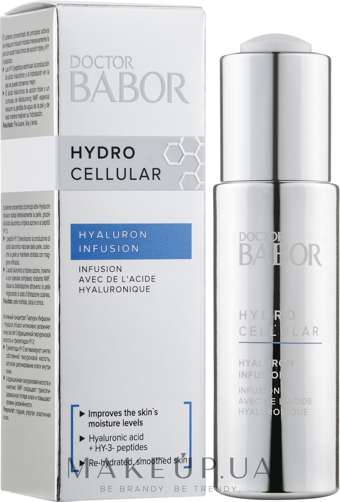 Сироватка з гіалуроновою кислотою - Babor Doctor Babor Hydro Cellular Hyaluron Infusion — фото 30ml
