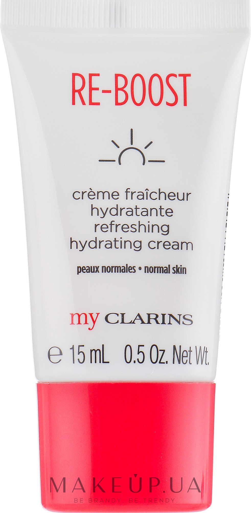 Освежающий увлажняющий крем для лица - Clarins My Clarins Re-Boost Refreshing Hydrating Cream (мини) — фото 15ml