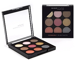 Палетка тіней для повік - Magic Studio 9 Color Palette Eyeshadow Palette — фото N2