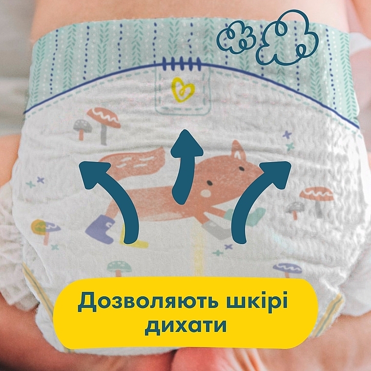 Подгузники Pampers Premium Care Размер 3 (Midi), 6-10кг, 120 штук  - Pampers — фото N3