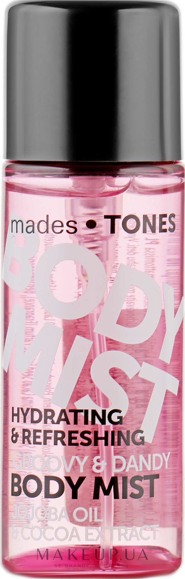 Спрей для тіла - Mades Cosmetics Tones Body Mist Groovy&Dandy — фото 50ml