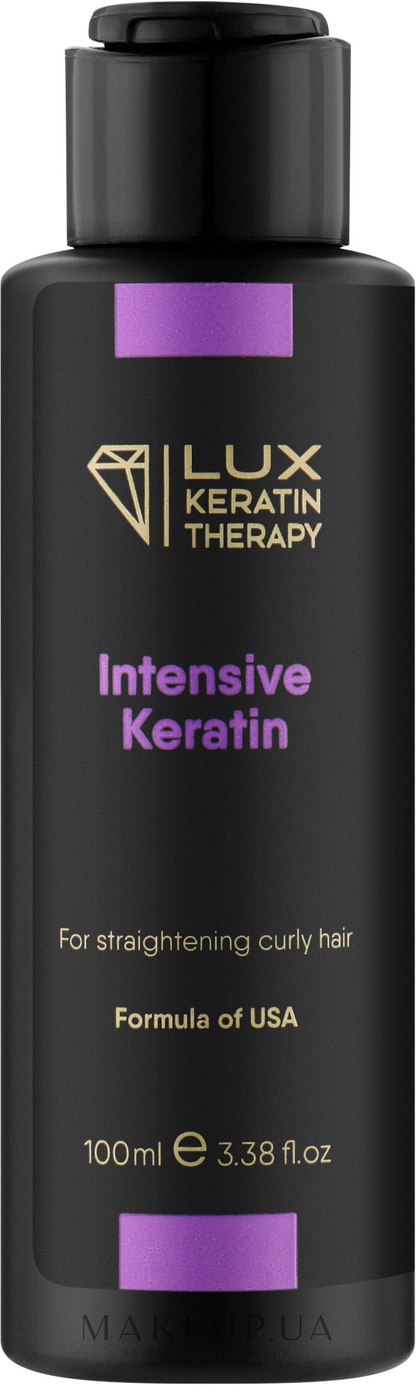 Засіб для випрямлення волосся - Lux Keratin Therapy Intensive Keratin — фото 100ml