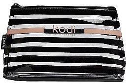 Косметичка "Зебра", большая - Kodi Professional Cosmetic Bag Black Zebra Big — фото N1