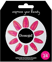 Духи, Парфюмерия, косметика Набор искусственных ногтей с клеем, 3060 - Donegal Express Your Beauty