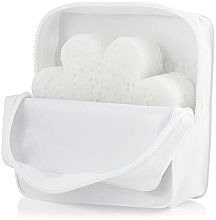 Дорожній водонепроникний футляр, білий - Spongelle Travel Case White Pack — фото N4