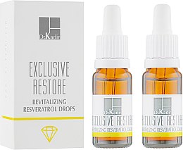 Духи, Парфюмерия, косметика Капли "Ресвератрол" для восстановления кожи лица - Dr. Kadir Exclusive Restore Revitalizing Resveratrol Drops