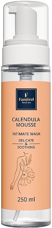 Пенка для интимной гигиены с календулой - Famirel Intimate Wash