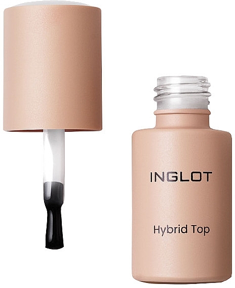 Топ для гибридного гель-лака - Inglot Hybrid Top — фото N1
