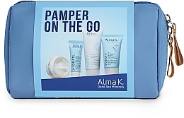 Набор - Alma K. Pamper On the Go Travel Set (cleans/gel/30 ml + body/butter/50 ml + f/cr/15 ml + sh/gel/60 ml)  — фото N2