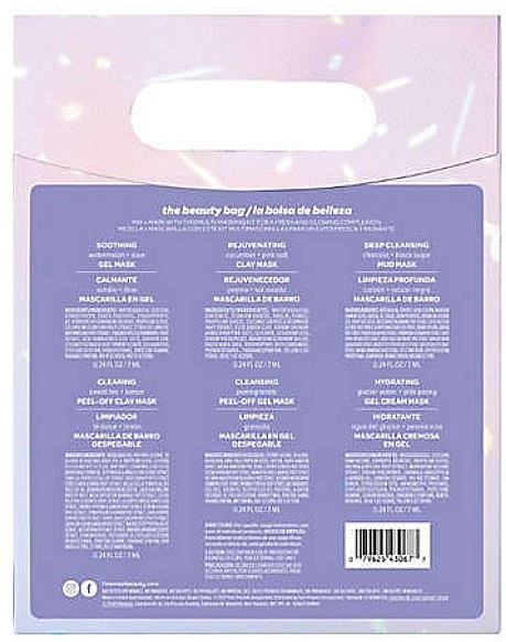 Набір - Freeman The Beauty Bag Face Mask Kit (mask/6x7ml) — фото N1