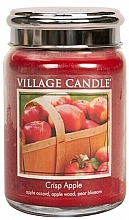 Ароматическая свеча в банке - Village Candle Crisp Apple — фото N3
