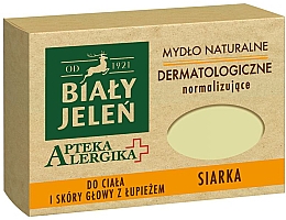 Дерматологическое мыло с серой - Bialy Jelen Apteka Alergika Soap — фото N1