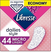 Прокладки щоденні, 44 шт - Libresse Dailies Style Micro — фото N1