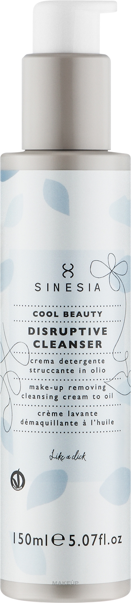 Очищувальний крем-олія для обличчя - Sinesia Cool Beauty Disruptive Cleanser — фото 150ml